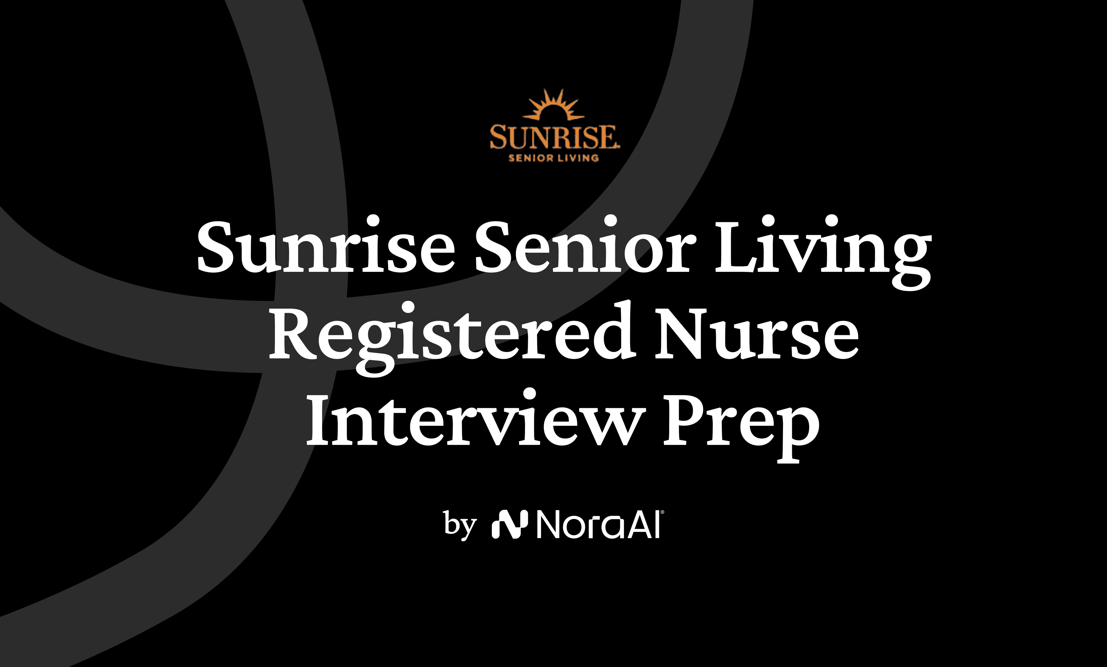 Sunrise Senior Living Registered Nurse Interview logo