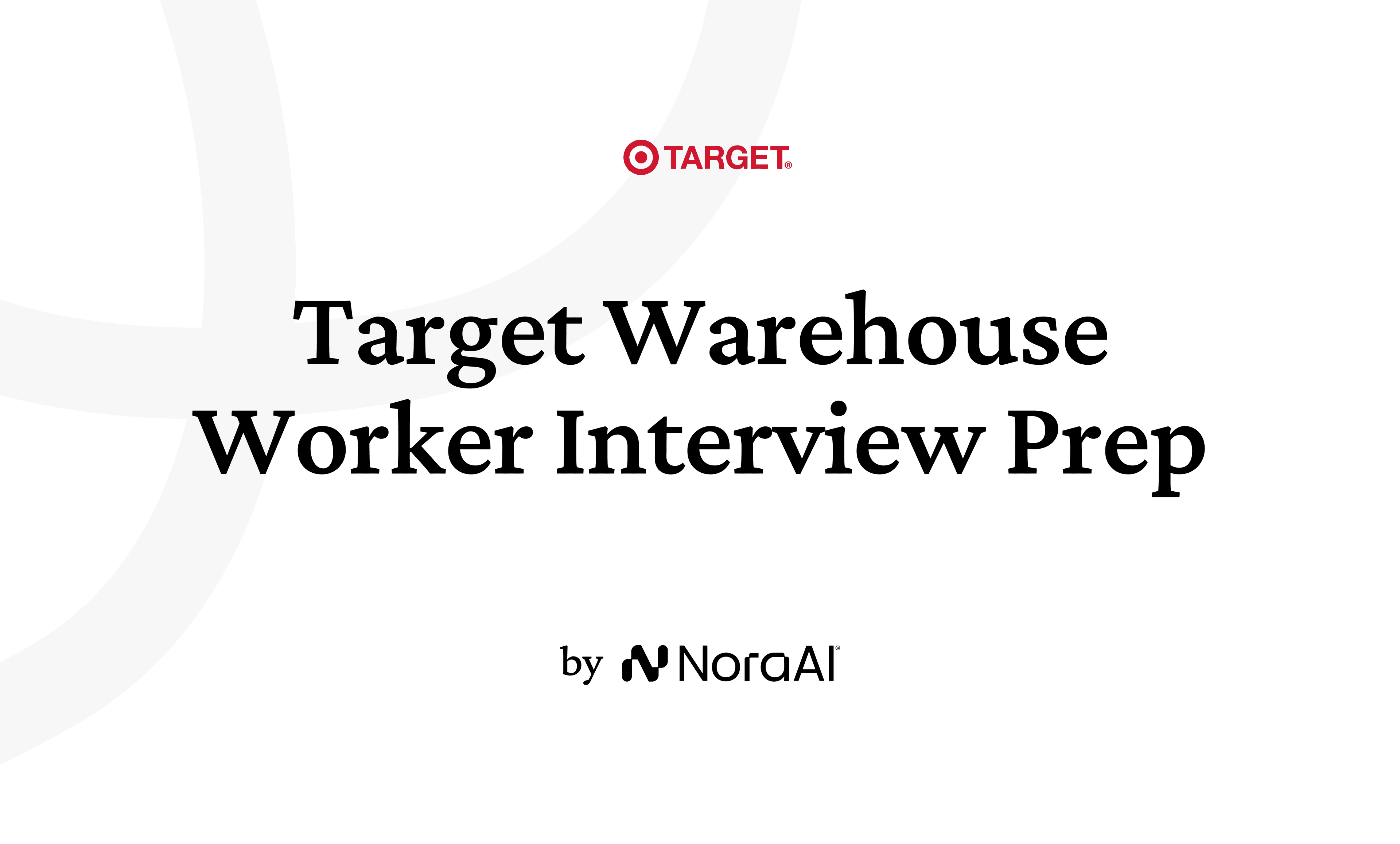 Target Warehouse Worker Interview logo