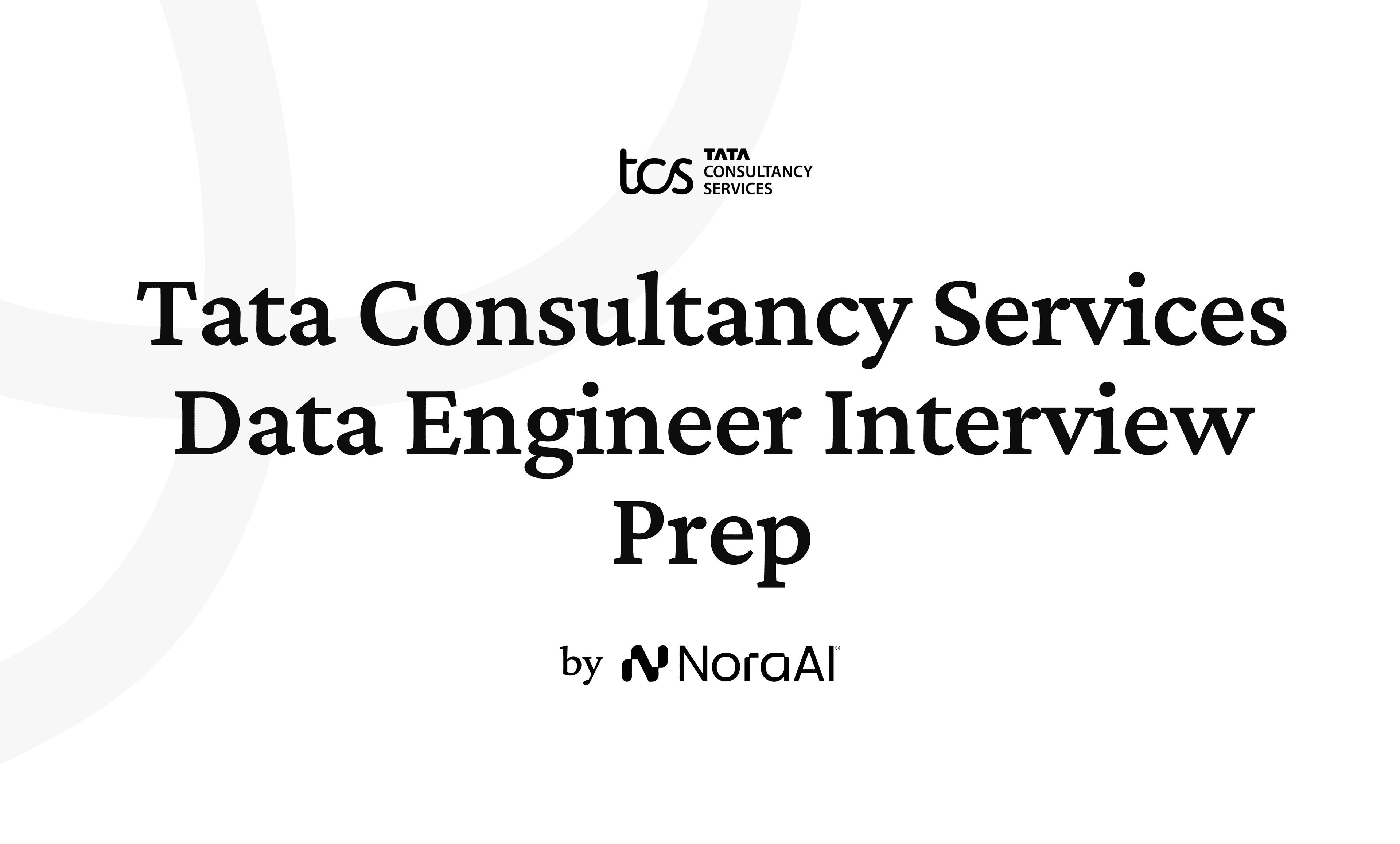 Tata Consultancy Services Data Engineer Interview logo