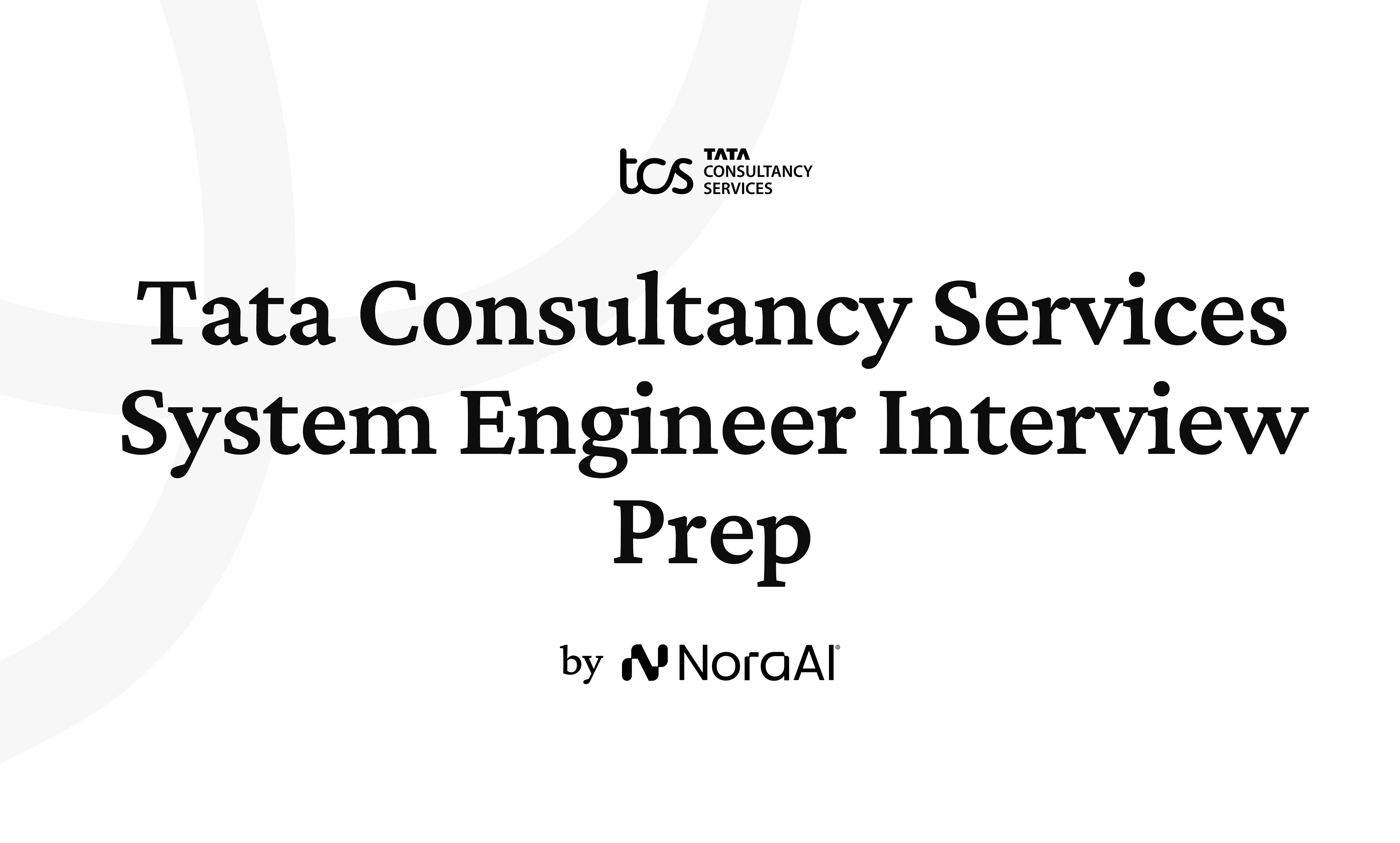 Tata Consultancy Services System Engineer Interview logo
