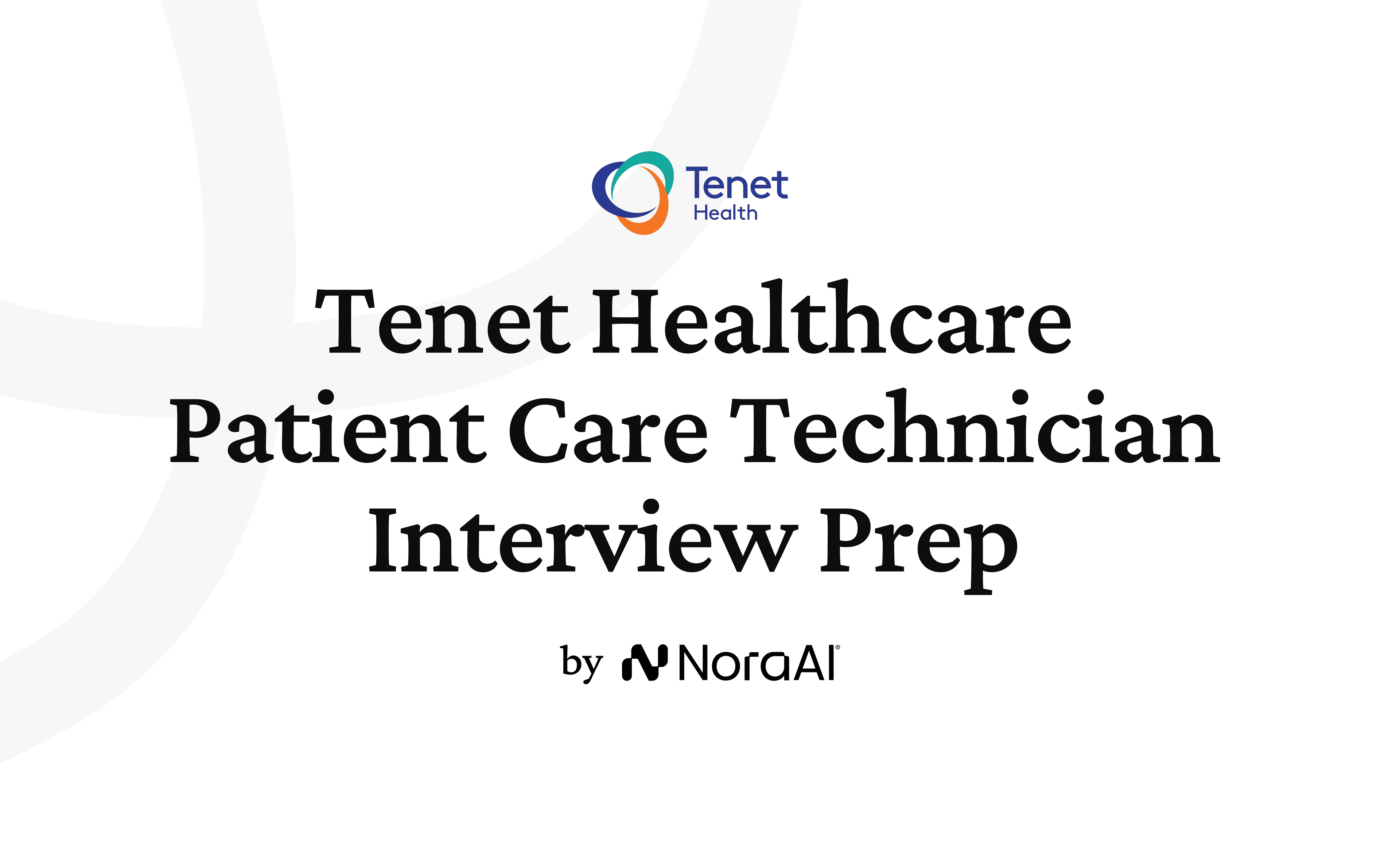 Tenet Healthcare Patient Care Technician Interview logo