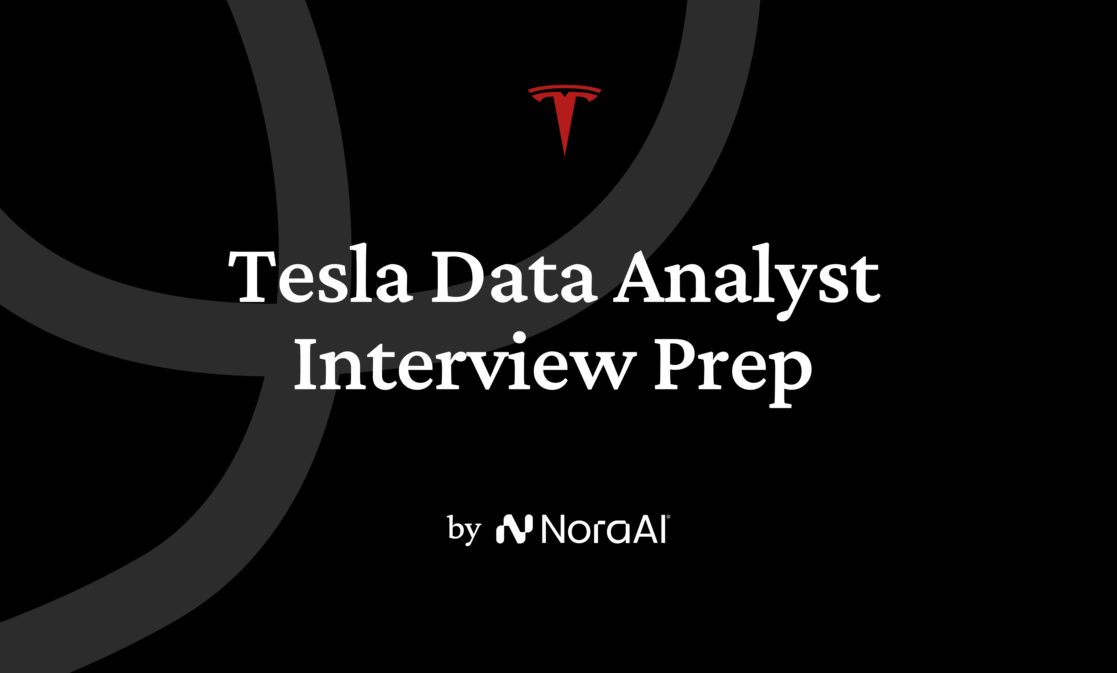 Tesla Data Analyst Interview Logo