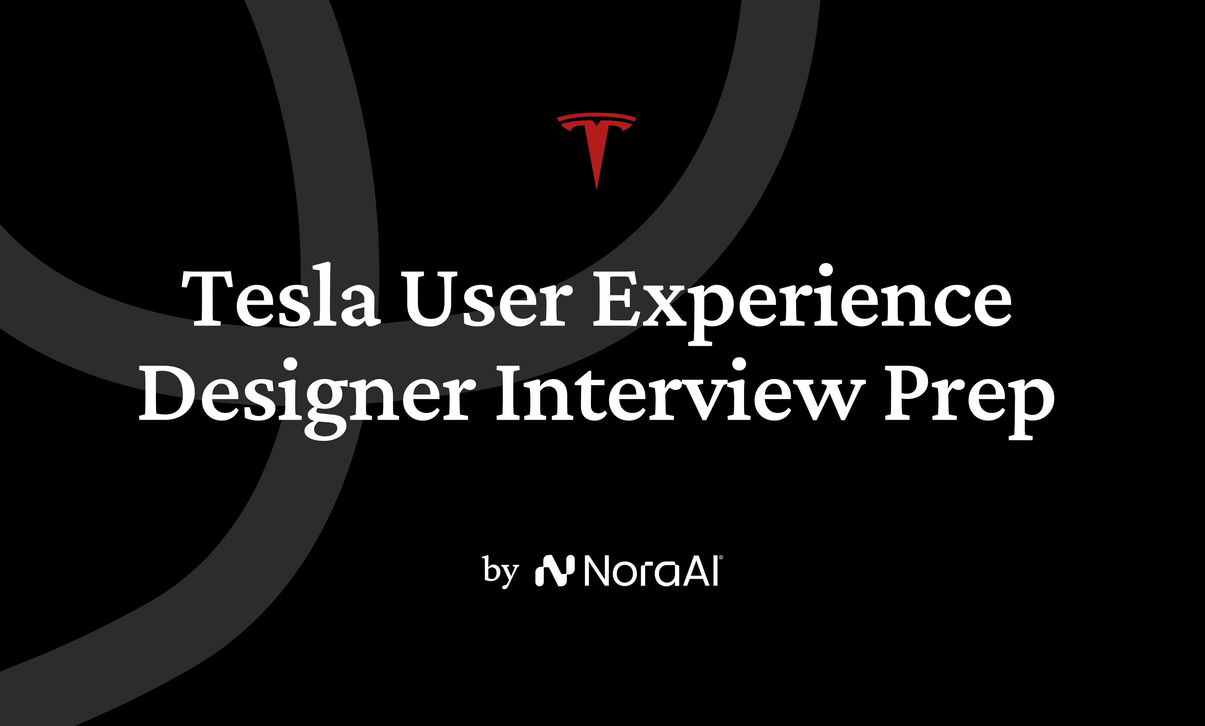 Tesla User Experience Designer Interview Logo