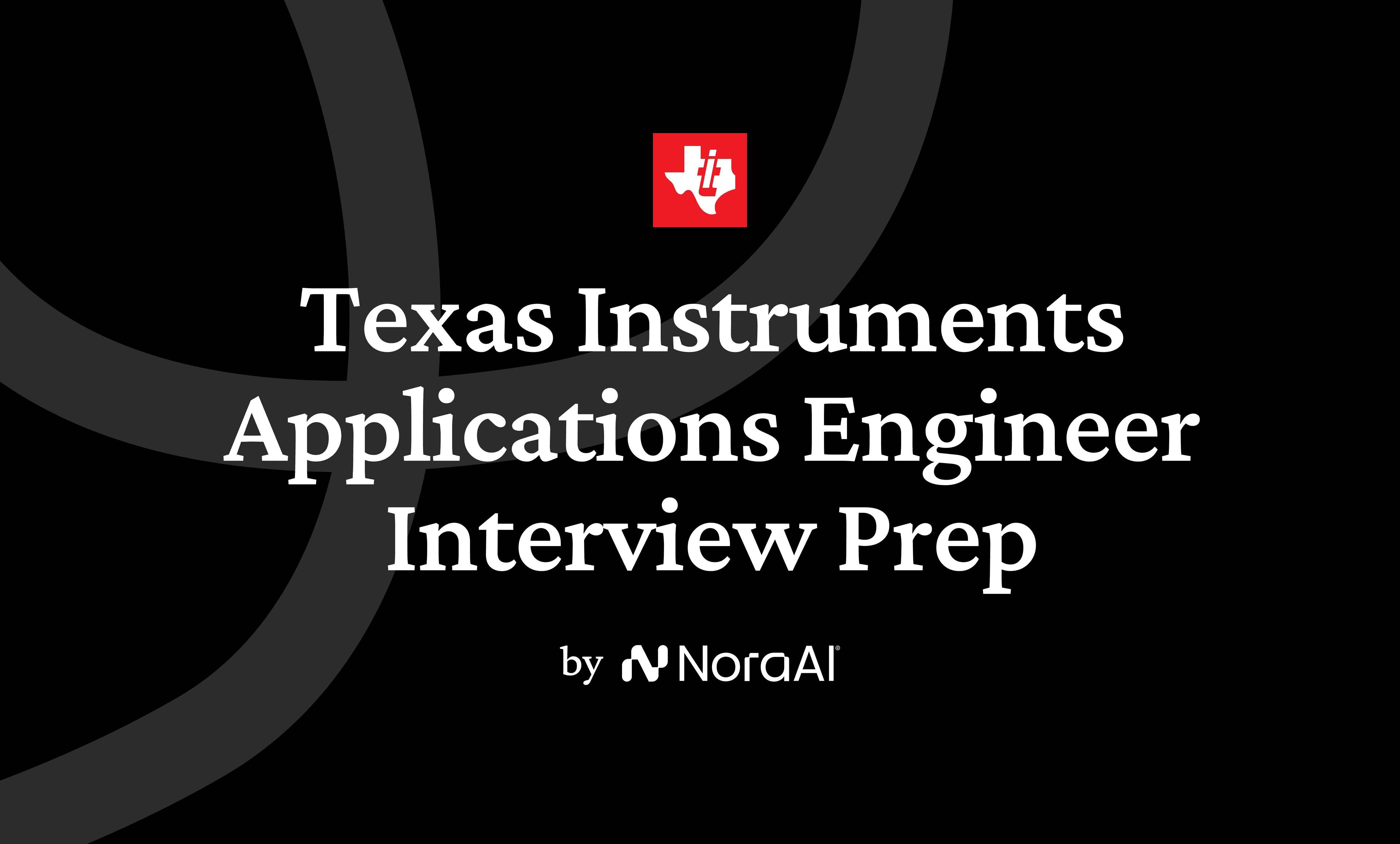 Texas Instruments Applications Engineer logo
