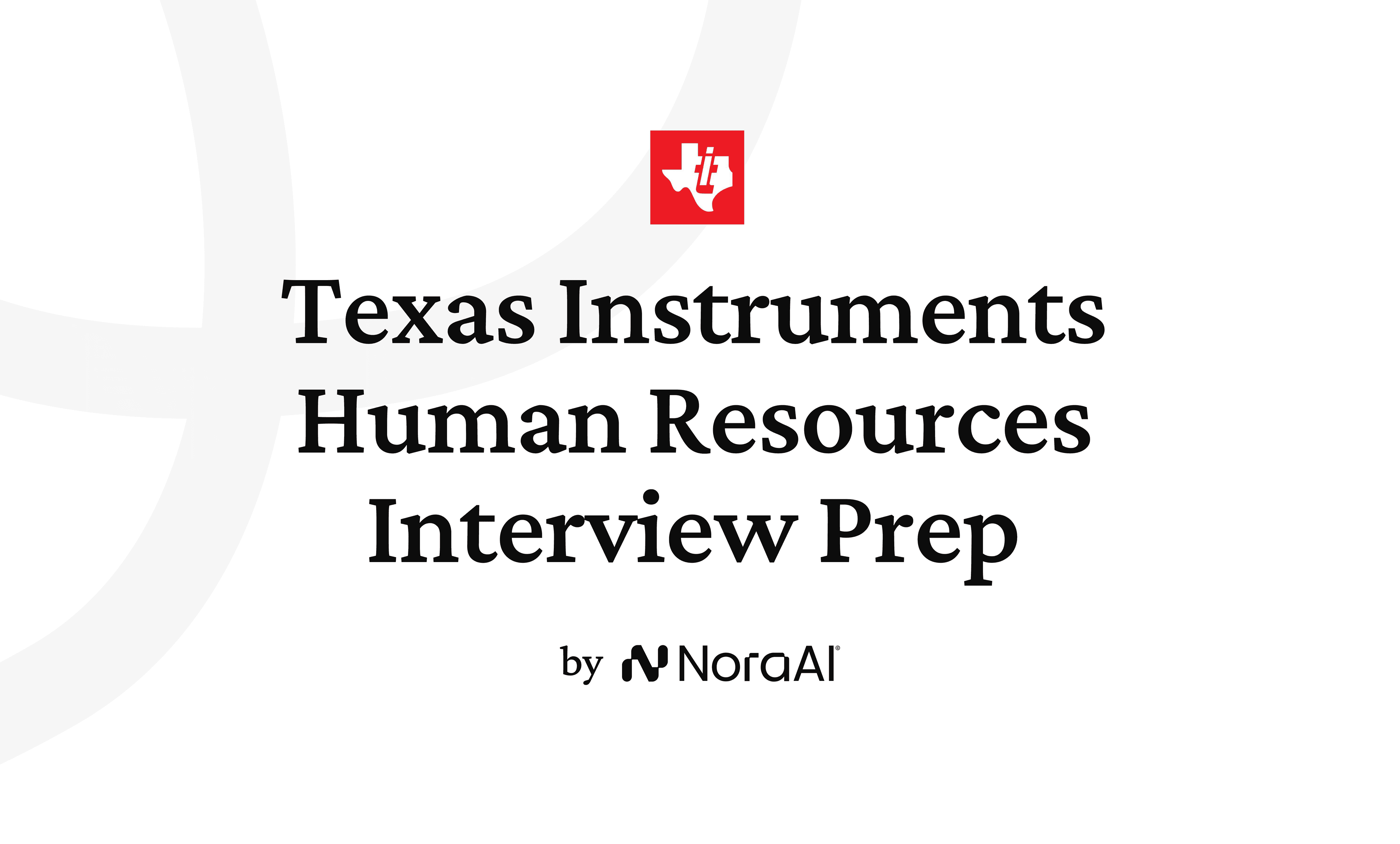 Texas Instruments Human Resources logo
