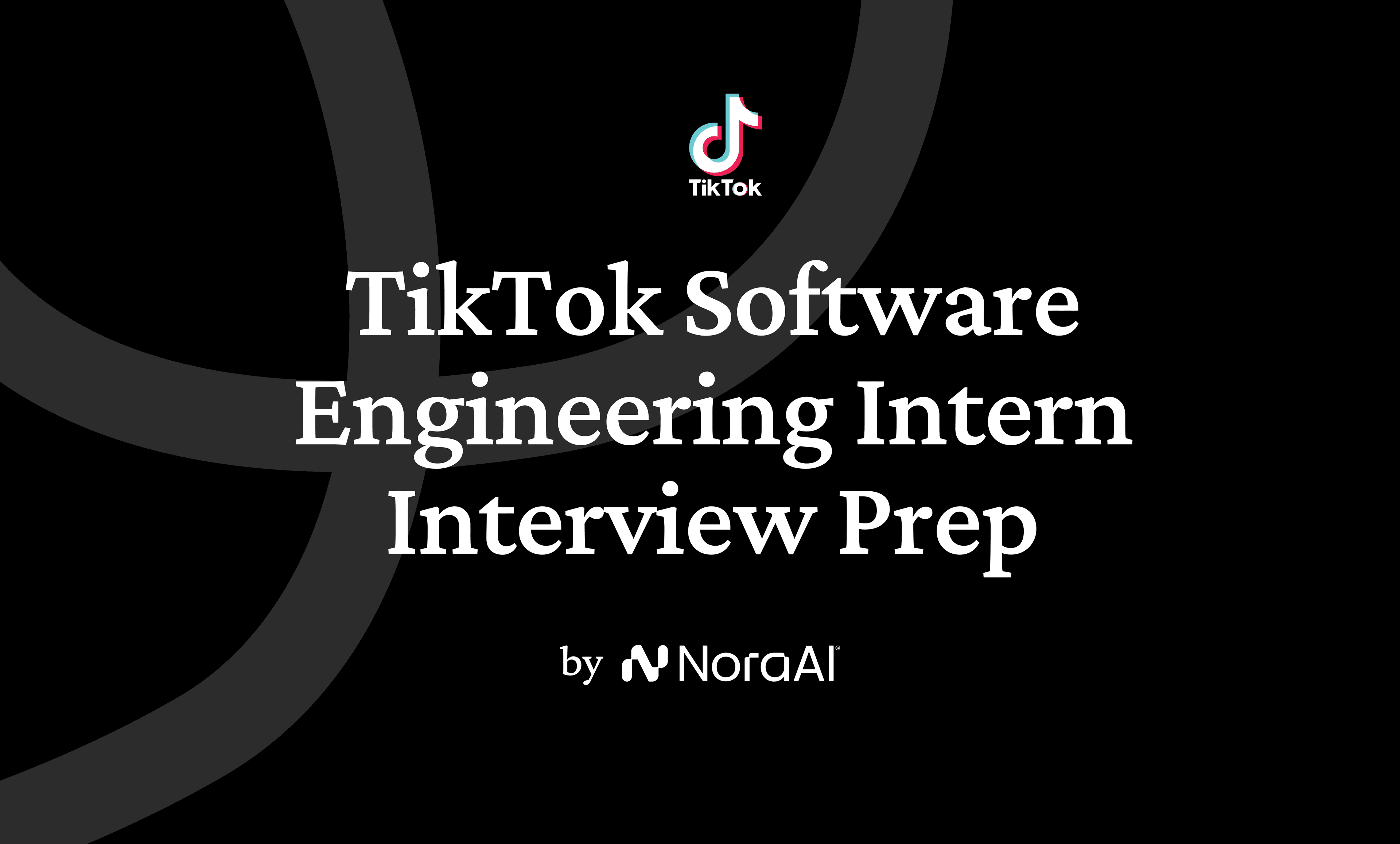 TikTok Software Engineering Intern Interview Logo