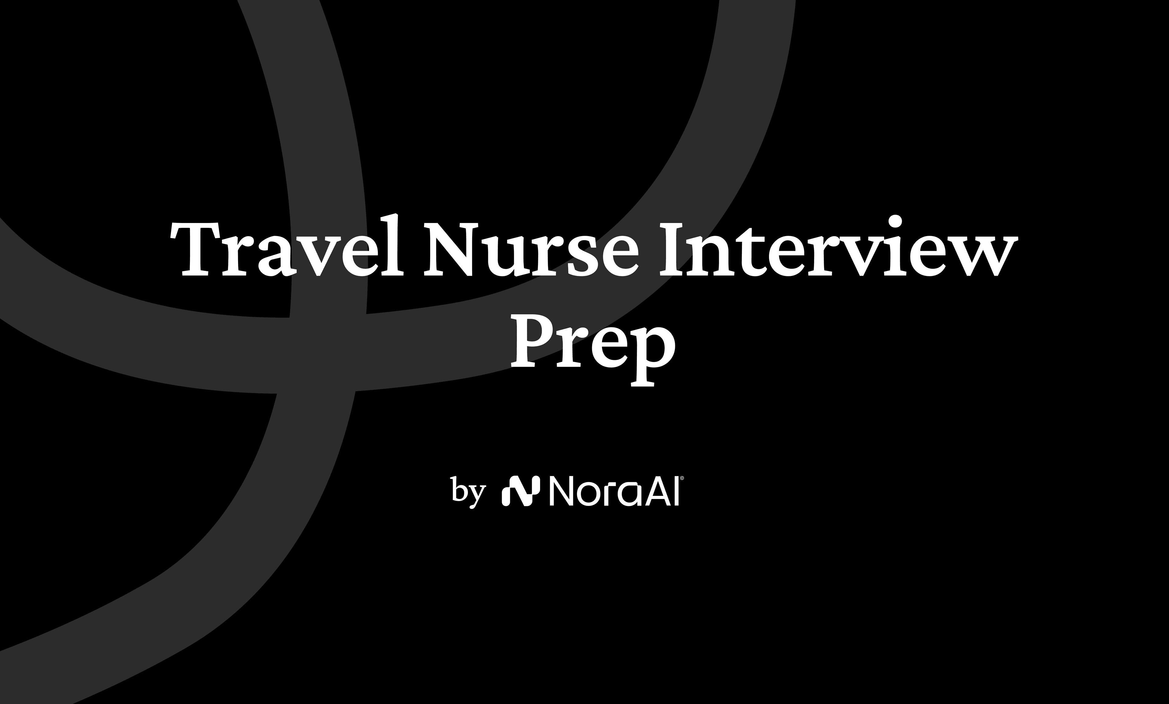 Travel Nurse Interview Prep Logo
