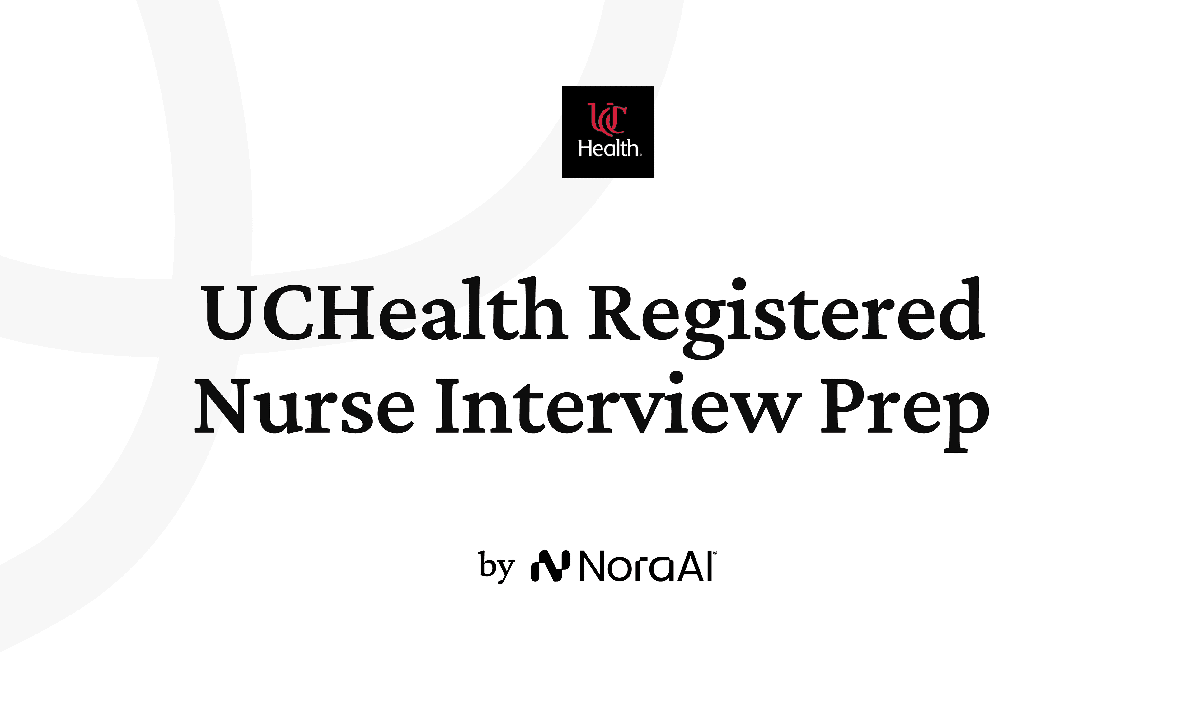 UCHealth Registered Nurse Interview logo
