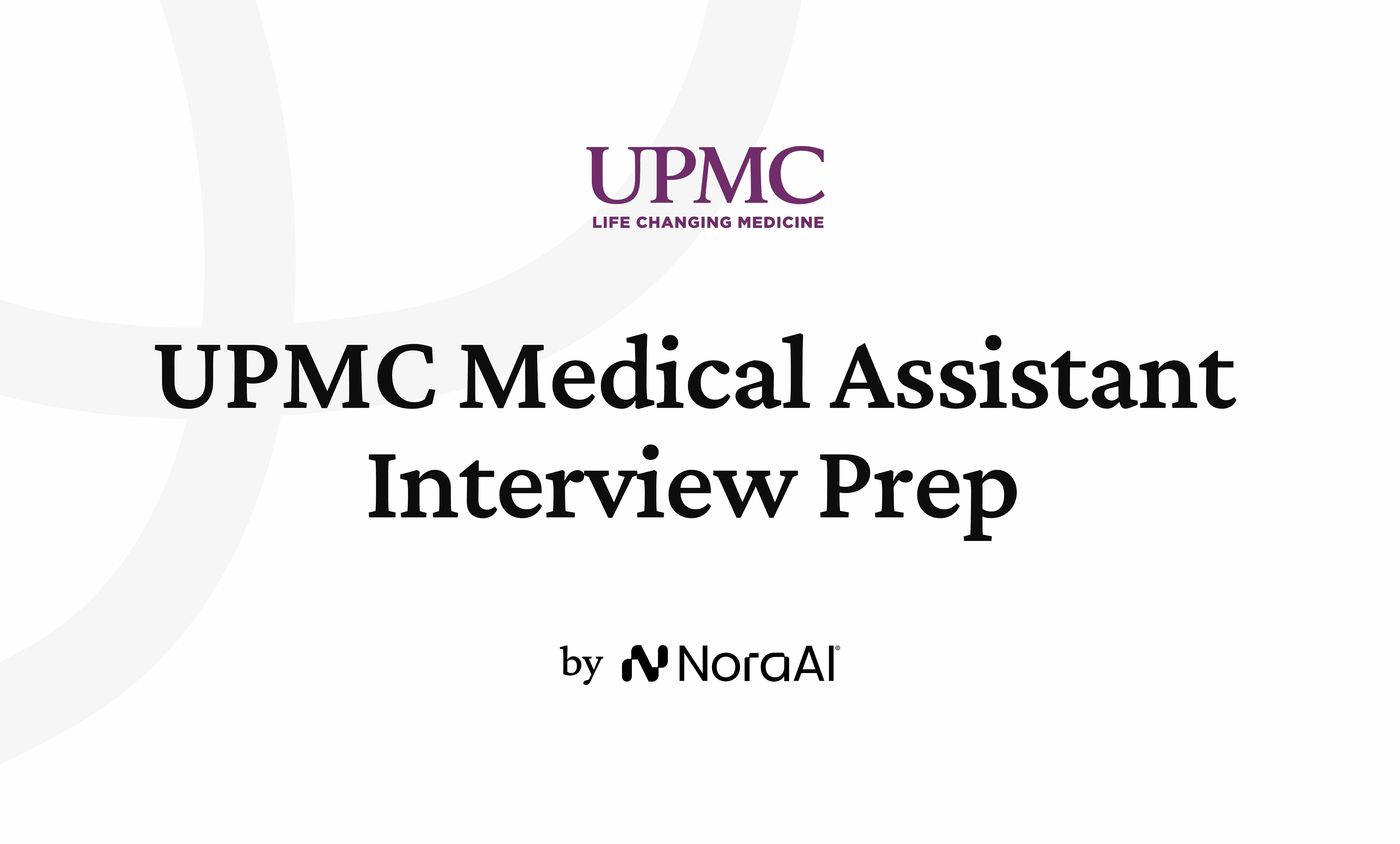 UPMC Medical Assistant Interview logo