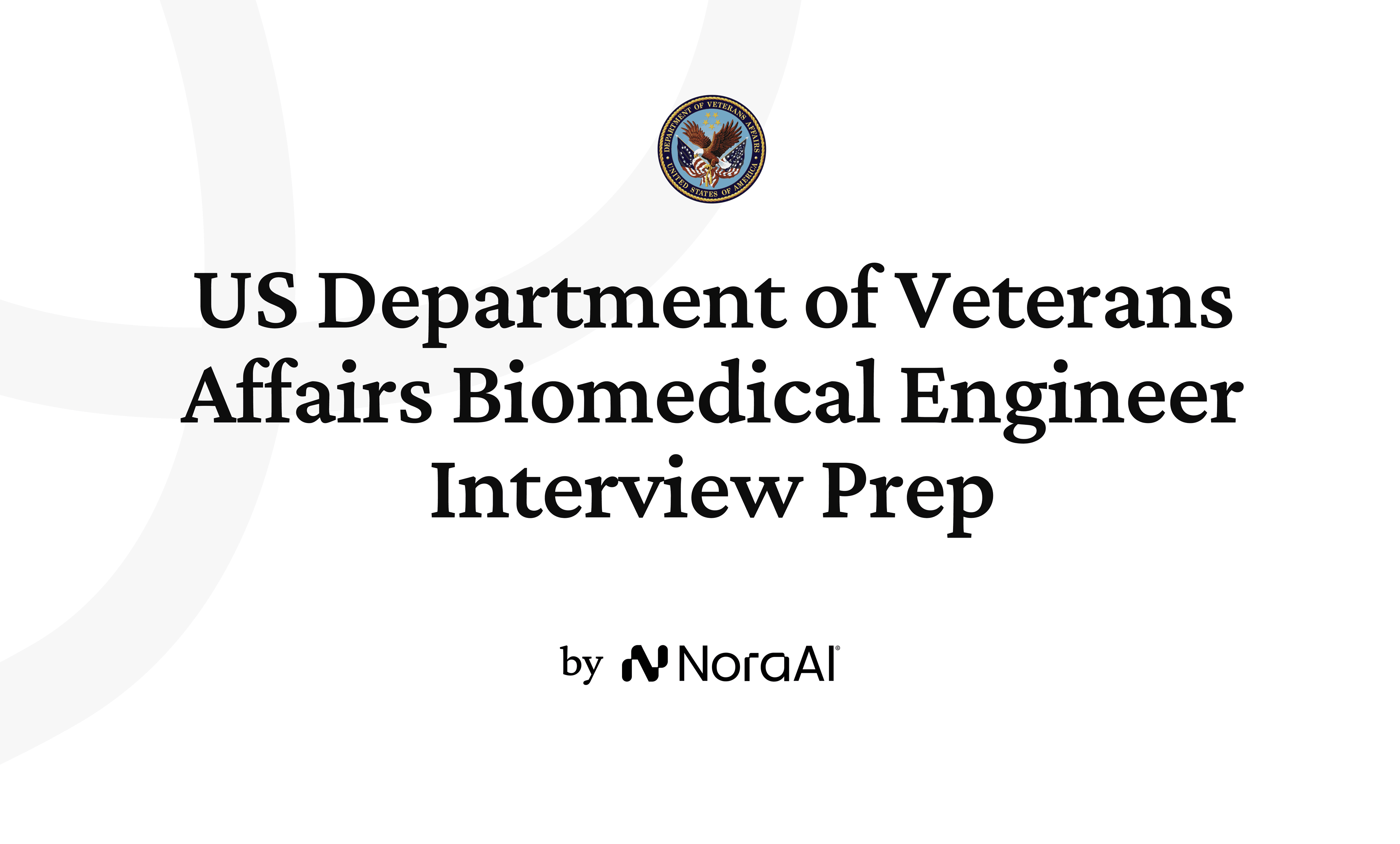U.S. Department of Veterans Affairs Biomedical Engineer Interview logo