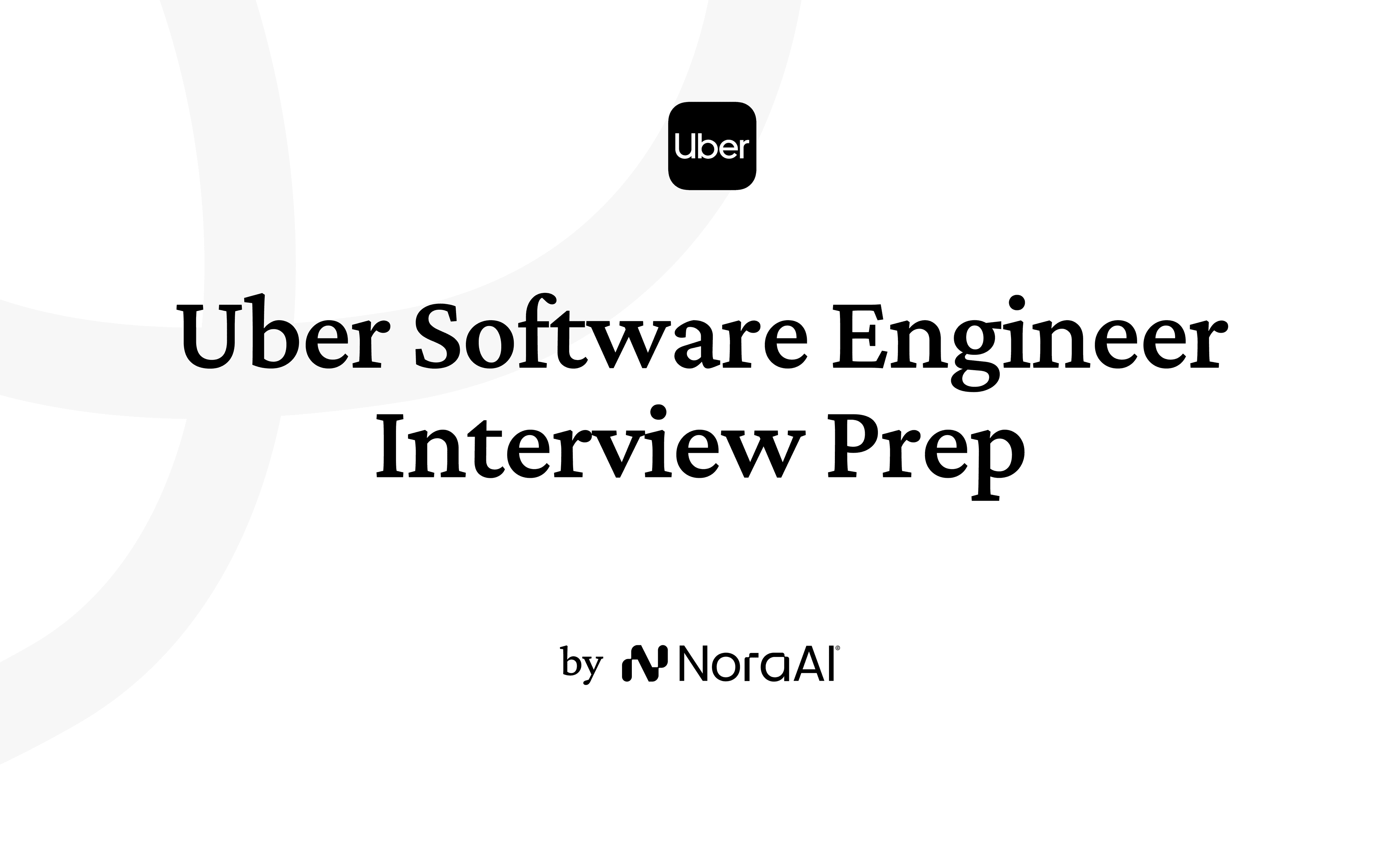Uber Software Engineer Interview Logo
