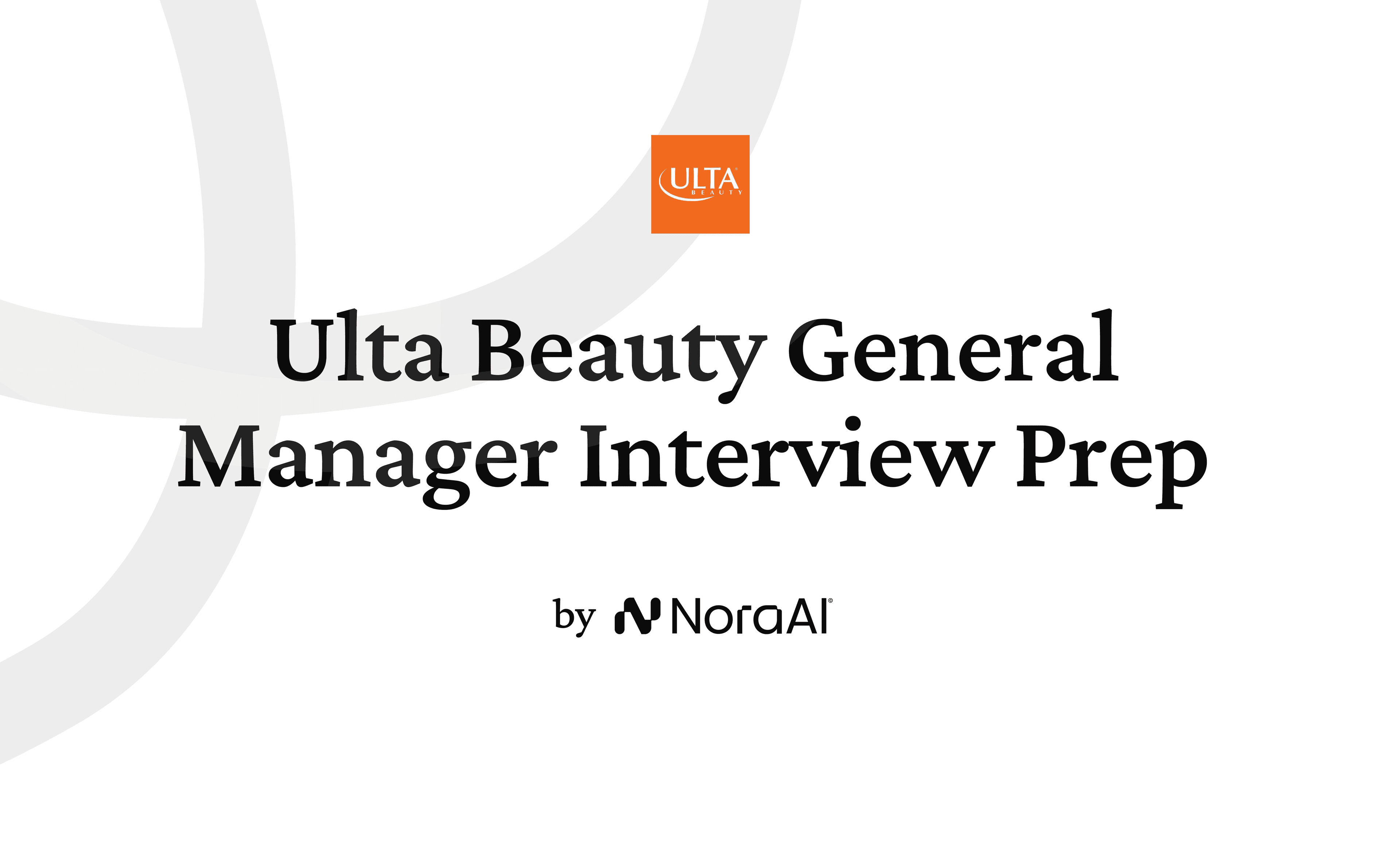 Ulta Beauty General Manager Interview logo