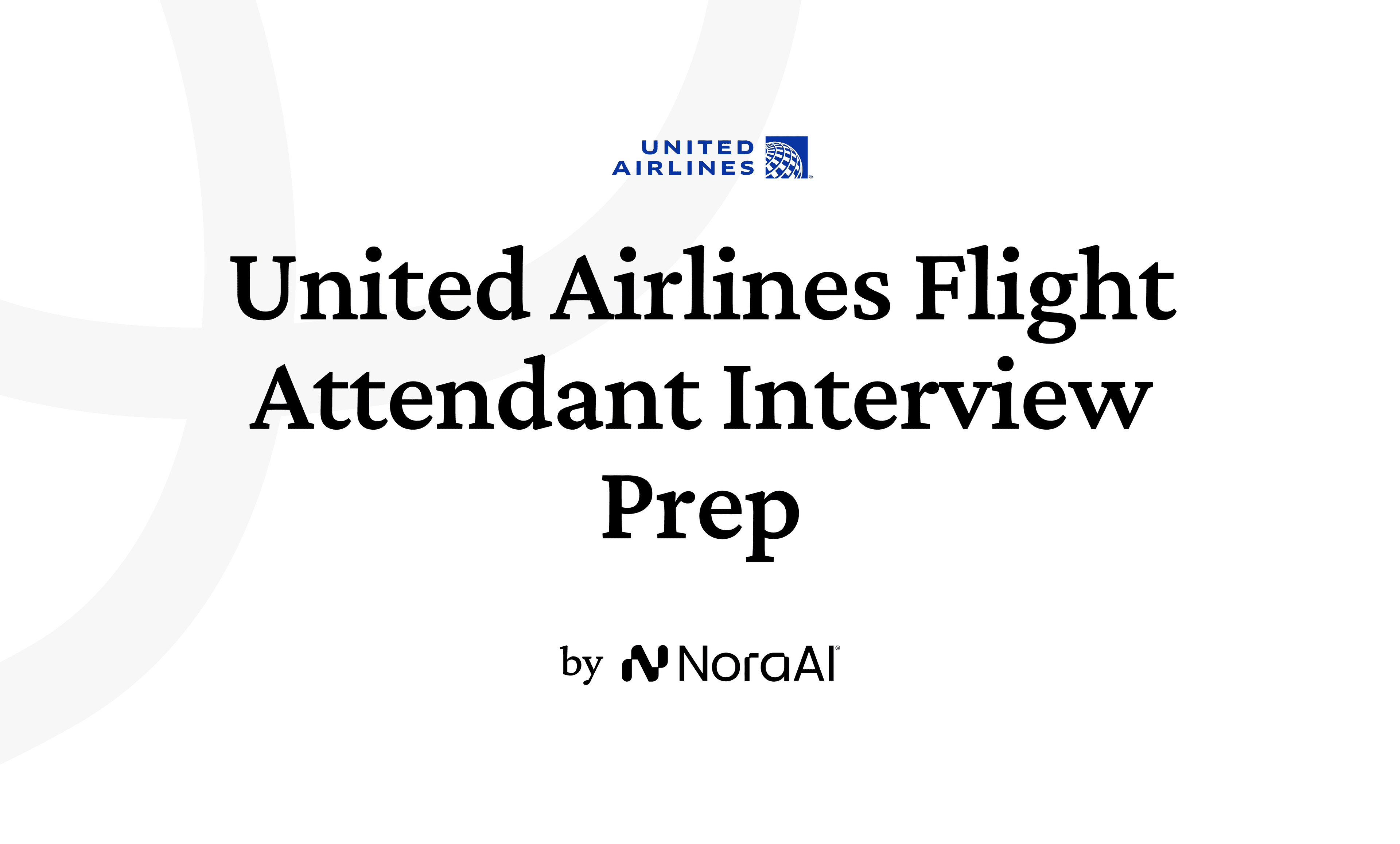 United Airlines Flight Attendant Interview Logo
