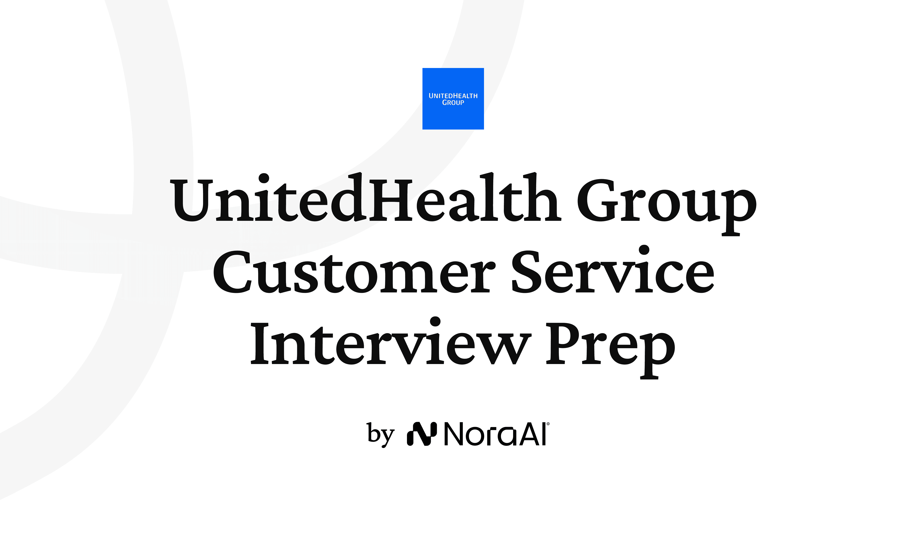 UnitedHealth Group Customer Service Interview logo