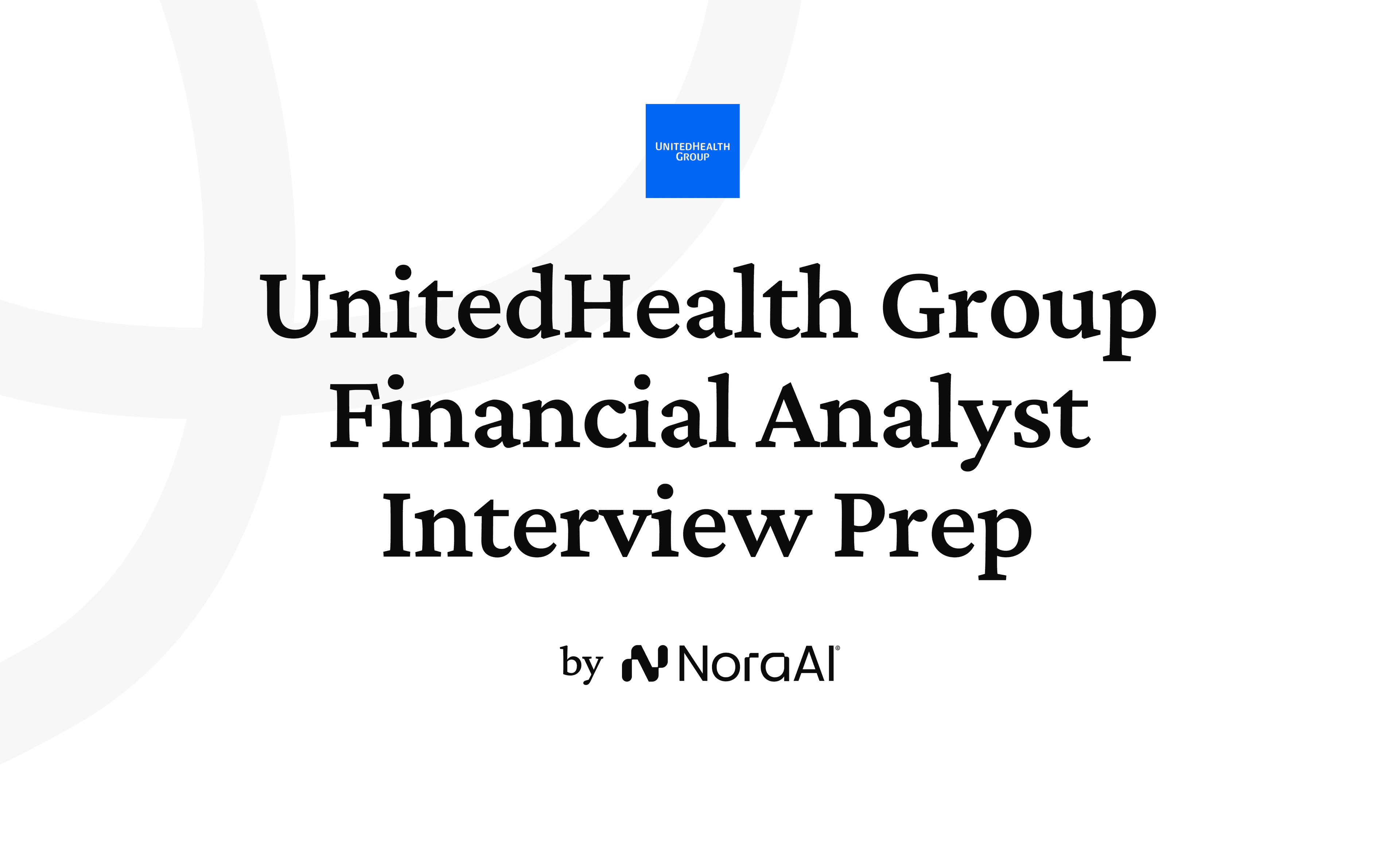 UnitedHealth Group Financial Analyst Interview logo