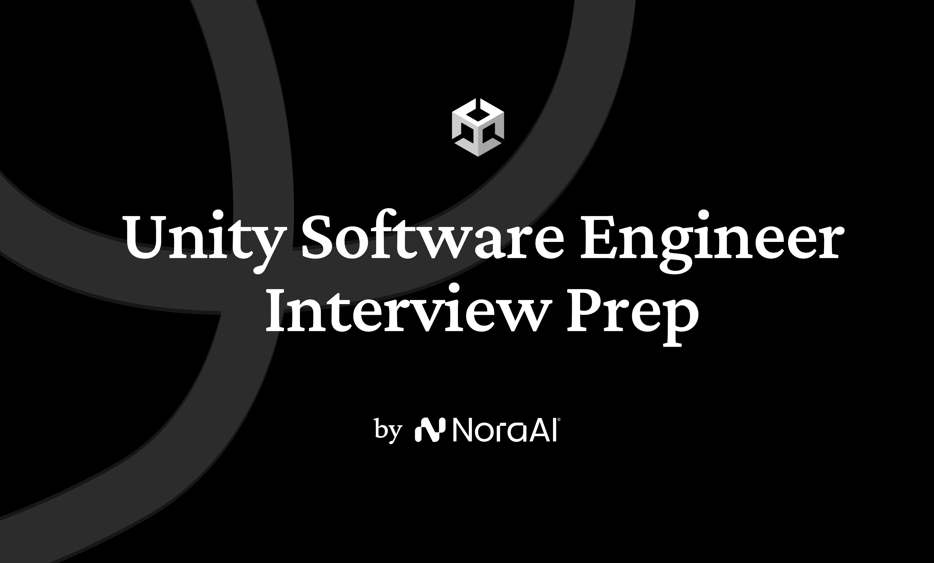 Unity Software Engineer Interview logo