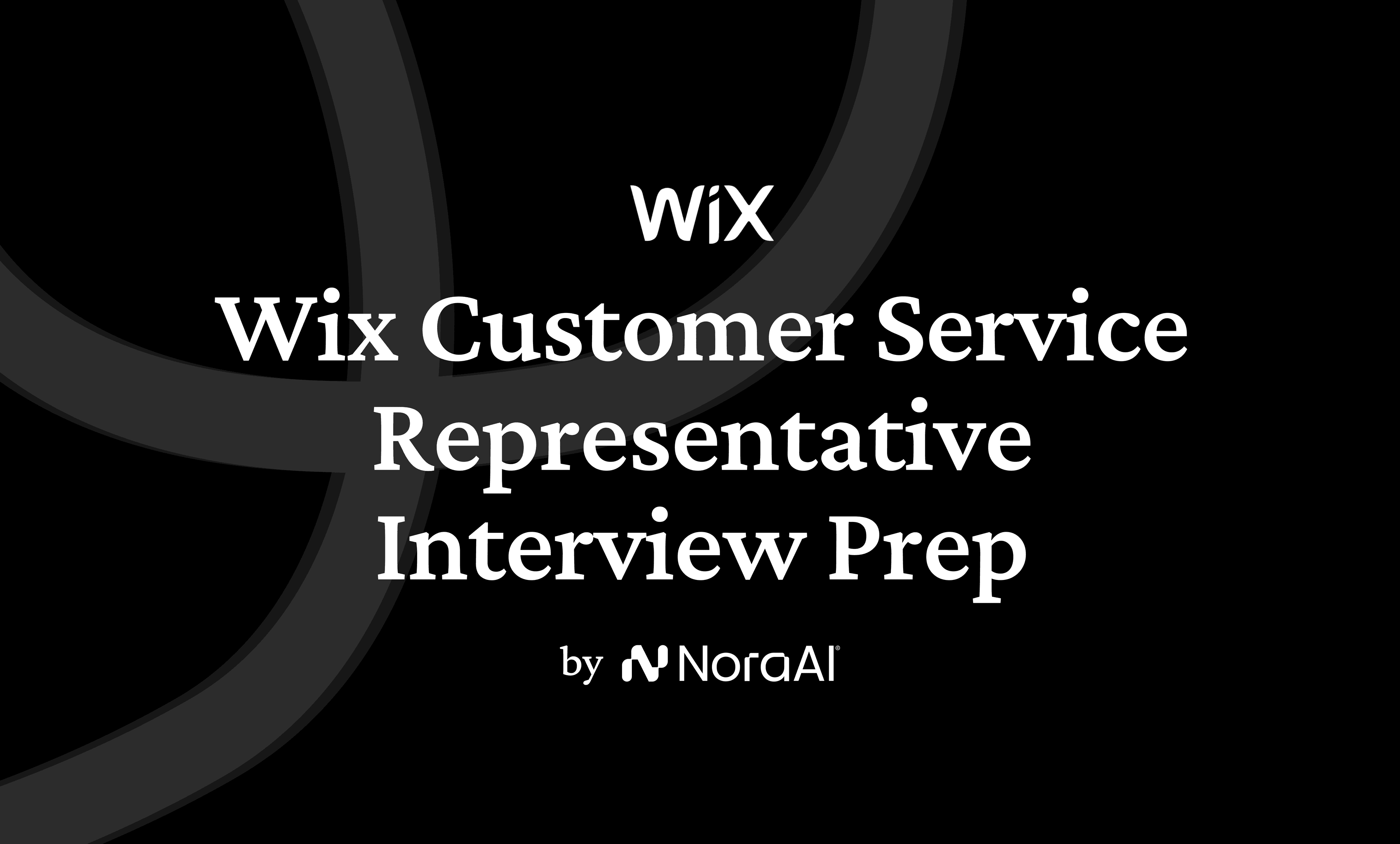 Wix Customer Service Representative Interview Prep logo