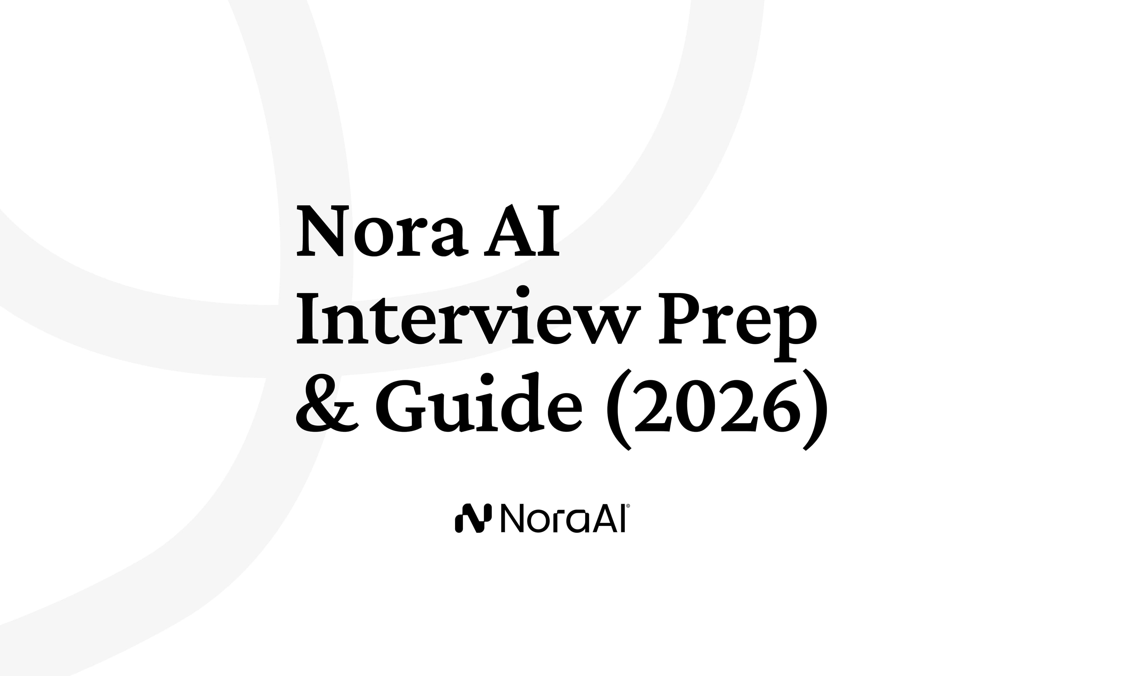 Nora AI Default Interview Image